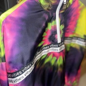 TieDye Vibes Windbreaker